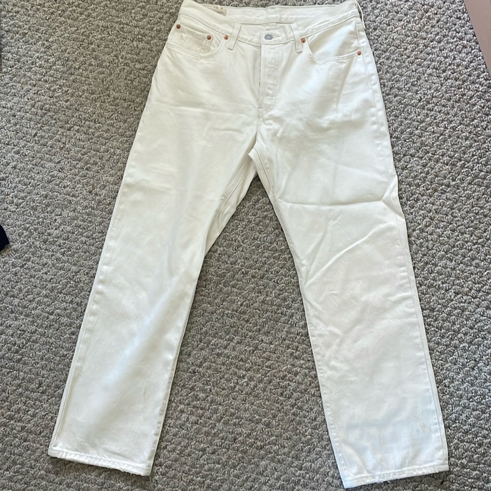 Levi's 501 90s Jeans in Cream